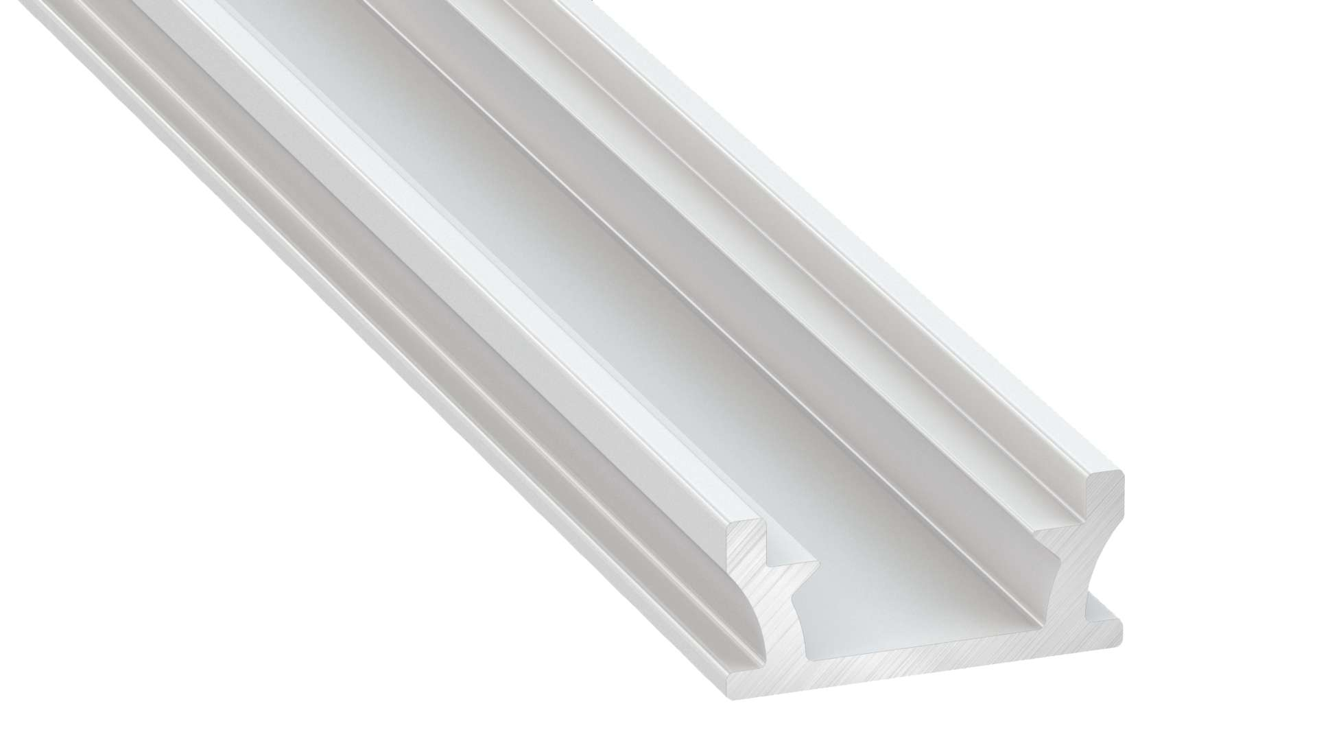 Lumines profile type TERRA lacquered white, 4,15 m